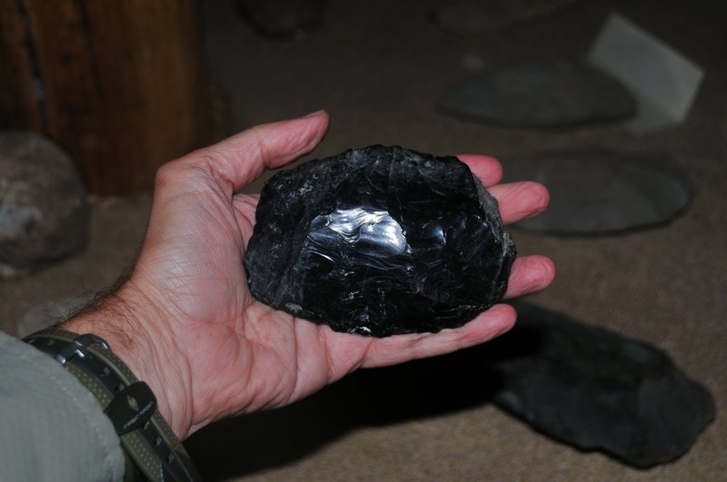 A 1 million year old Obsidian Axe - Melka Kunture Prehistoric Site, Ethiopia