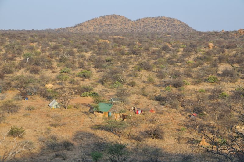 Scenery surrounds the Ewaso Lions campsite - West Gate Community Conservancy, Kenya