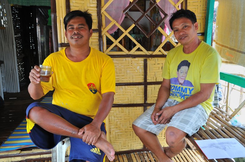 Friendly residents of Mantatao Island - Philippines