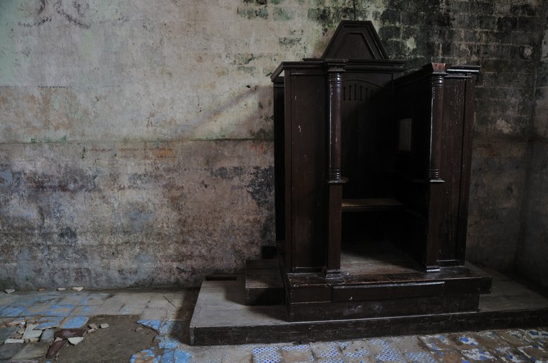 The Confessional - Loon Church, Bohol Island, Philippines