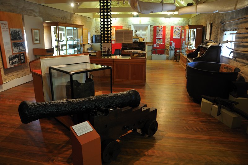 Canon from the Bounty - the Pier Store Museum - Kingston, Norfolk Island