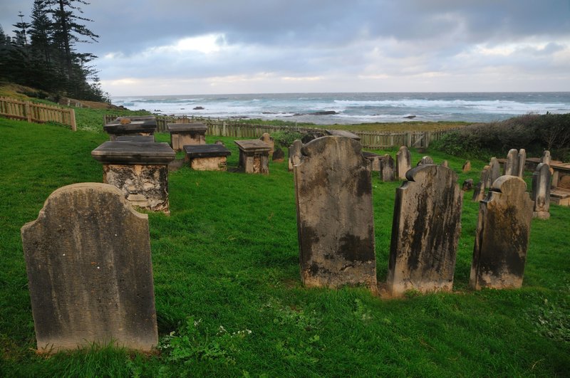 The Graveyard at Kingston, Norfolk Island