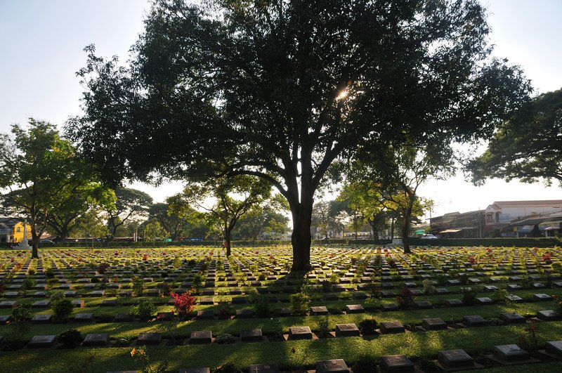 Allied War Cemetery - Kanchanaburi, Thailand