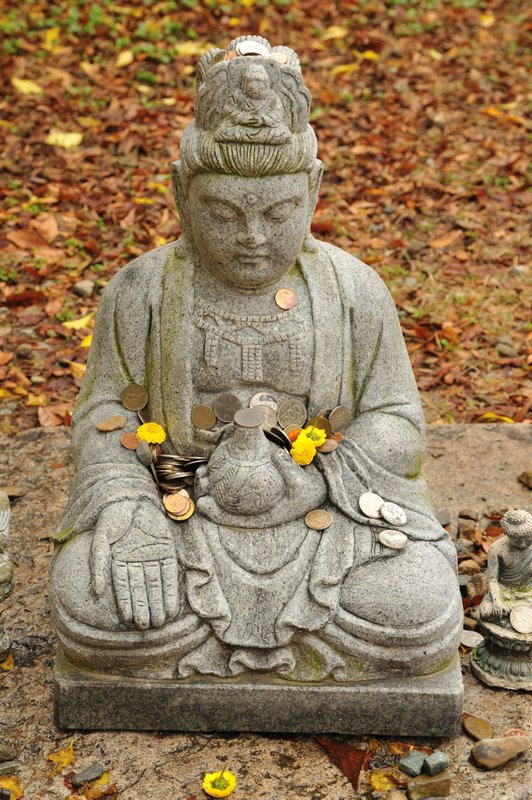 Statue at Buhwangsa Temple - Gyeong-ju, South Korea