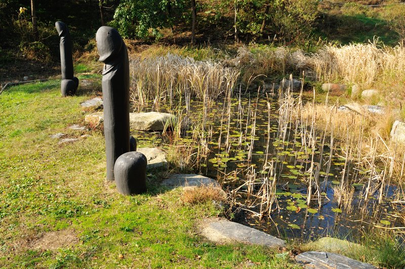Natural area with statues - Haesindang Park, Sinnam, South Korea