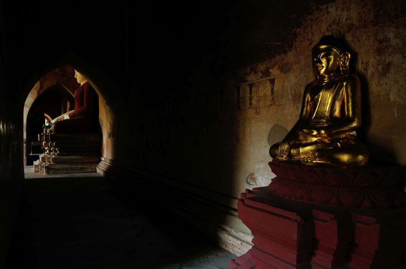 Interior of Sulamani Pahto - Bagan, Myanmar