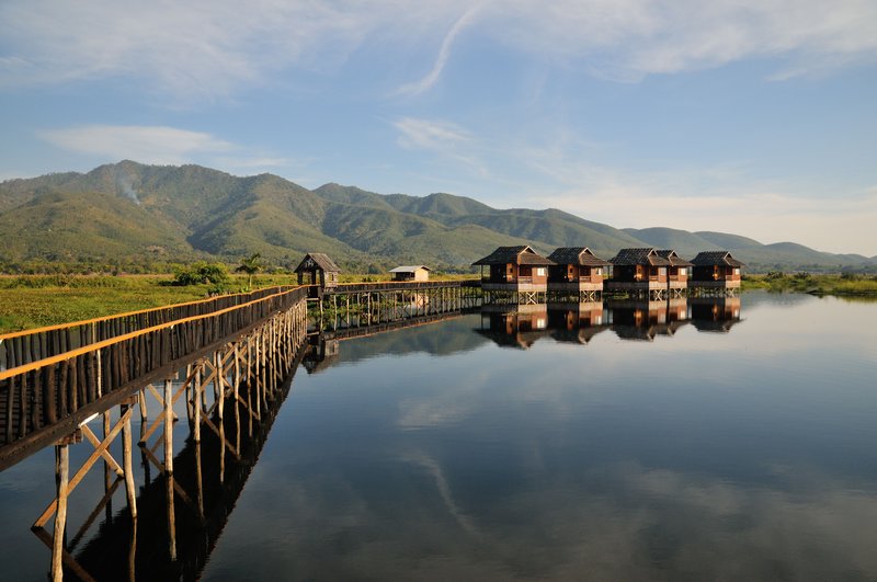 Golden Island Cottages at Thale U - Inle Lake, Myanmar