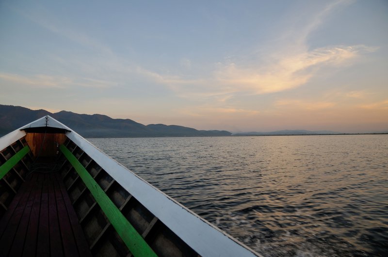 Sunset on Inle Lake – Myanmar
