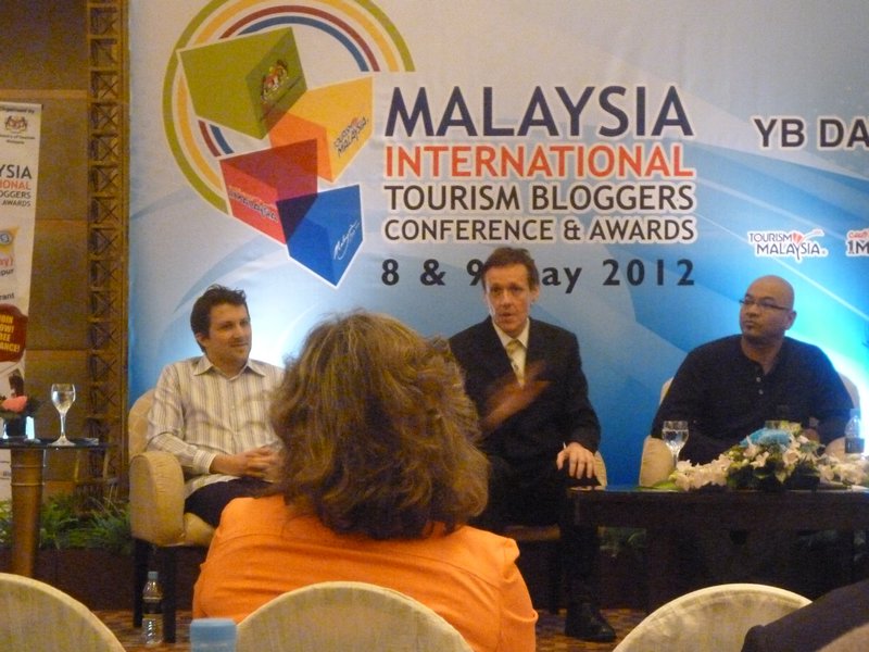 With Ali and David Hogan Jr during the question and answer session - MITBCA, Kuala Lumpur