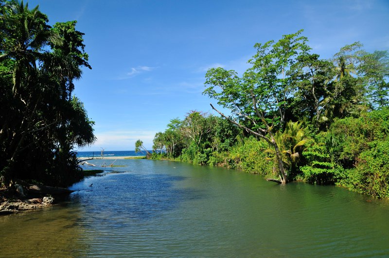 Beautiful scenery - Vuri River, Guadalcanal, Solomon Islands
