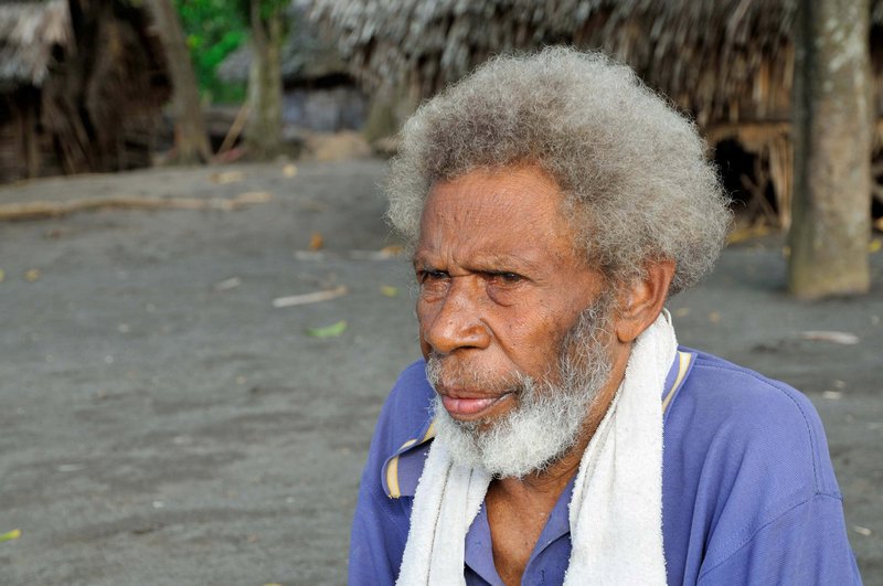 Village elder in Lamakala - Tanna Island, Vanuatu