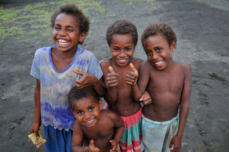  Cheeky children of Lamakala - Tanna Island, Vanuatu
