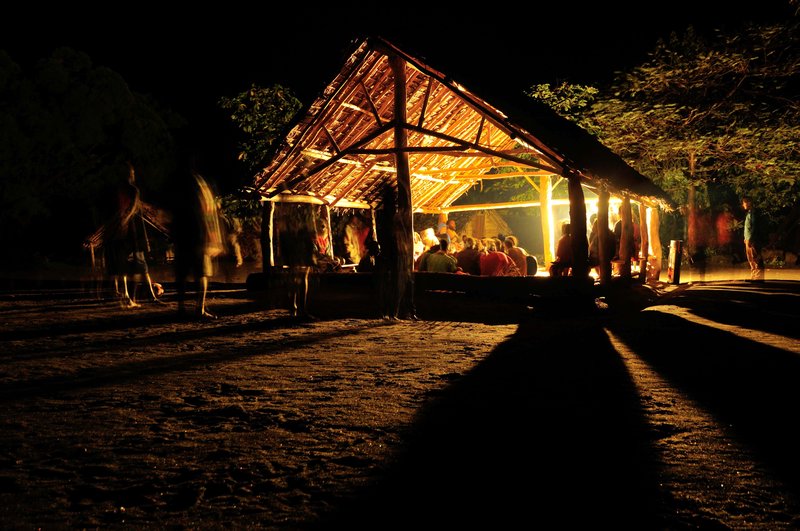 Night dancing and singing at Lamakala - Tanna Island, Vanuatu