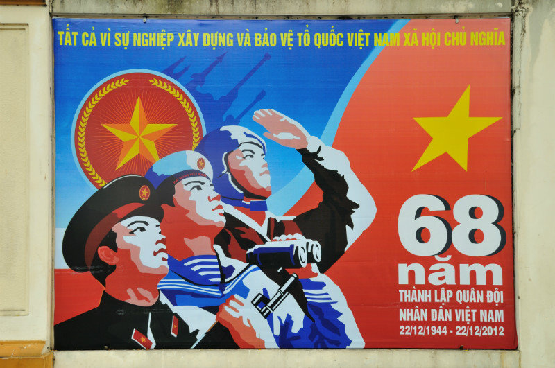 Street poster - Ho Chi Minh City, Vietnam