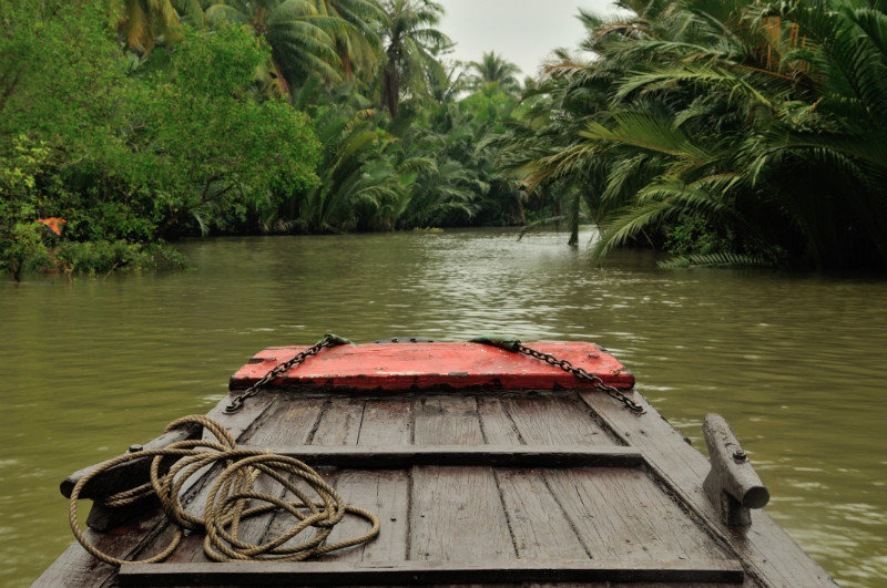 Boating on the Mekong River Delta - Vietnam