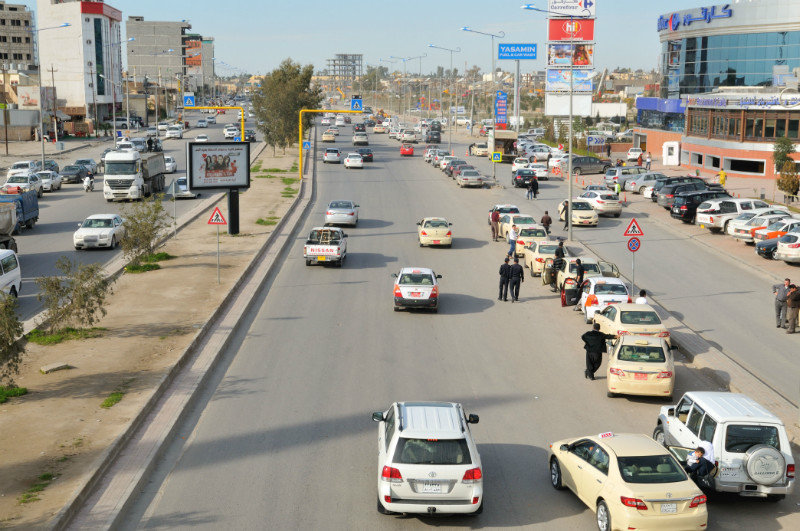 100 metre street - Erbil, Kurdish Region, Iraq