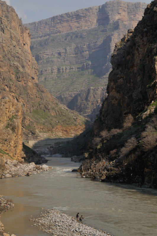 Fishing in the mountain range - Kurdish Region, Iraq