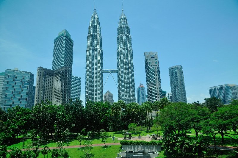 View from the Kuala Lumpur Convention Centre - Malaysia