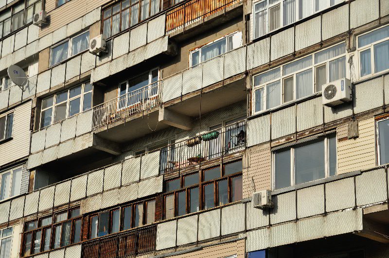 Dreary architecture - Almaty, Kazakhstan