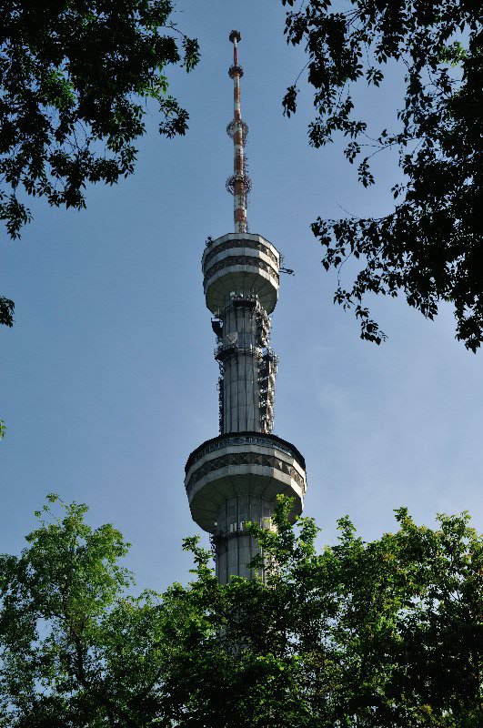Tower as seen from Kok-Tobe - Almaty, Kazakhstan
