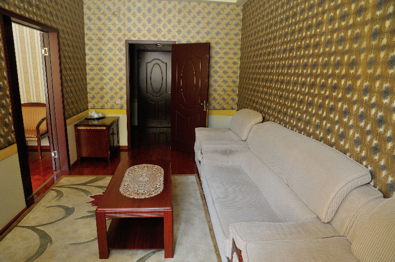 My room at the Hotel Tajikmatlubot - Dushanbe, Tajikistan