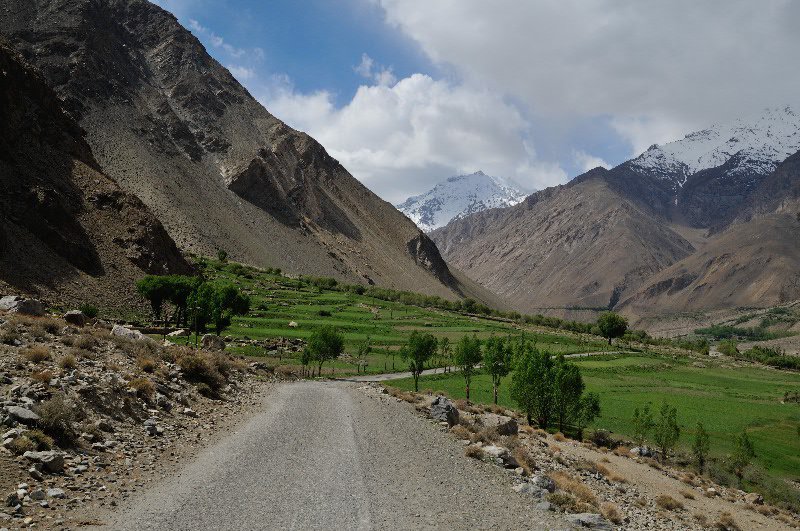 Easier roads - near Ishkashim, Tajikistan