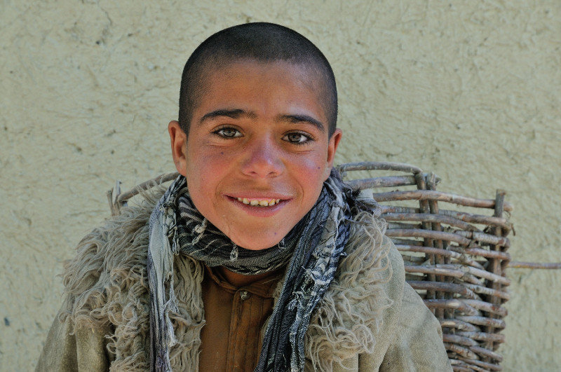 Friendly and happy boy - Qala-e Panja, Afghanistan