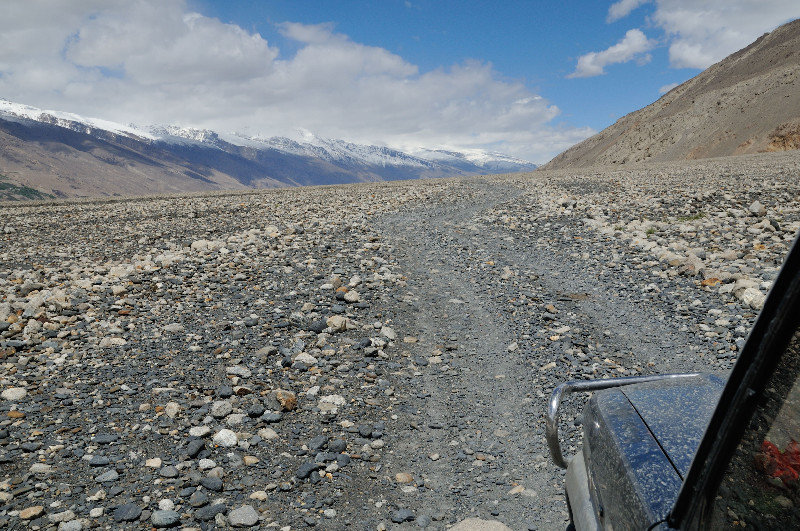 Relatively good section of road - Wakhan Corridor, Afghanistan