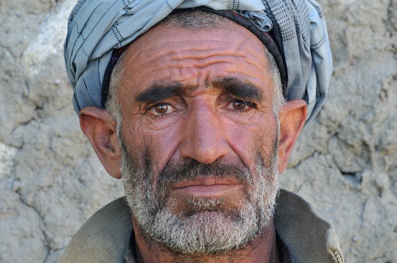 A face that tells a hard life - Kizkut, Afghanistan
