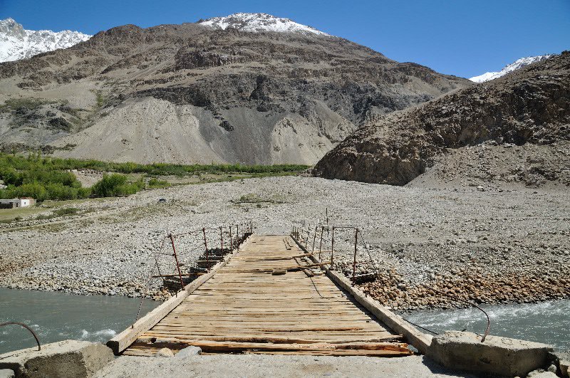 The bridge in Sargaz - Afghanistan