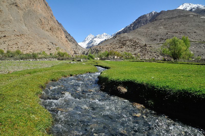Gurgling creek in Qala Ouest - Afghanistan