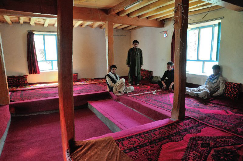 Common room in Dogornund - Afghanistan