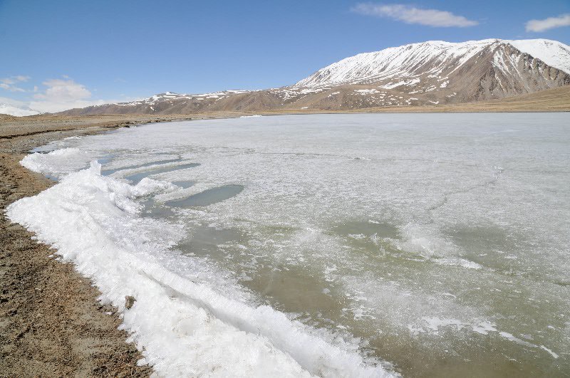 Frozen lake -  near Kargush, Tajikistan