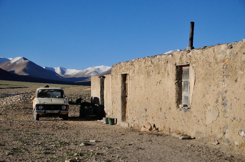 Main building of farm-stay - near Rang-kul, Tajiksitan