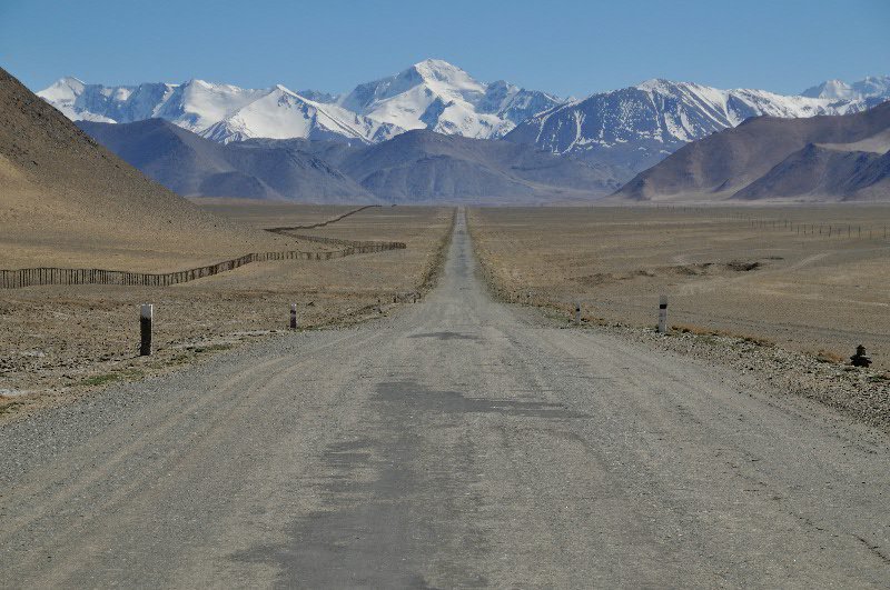 Pamir Highway near Kara-Kul - Tajikistan
