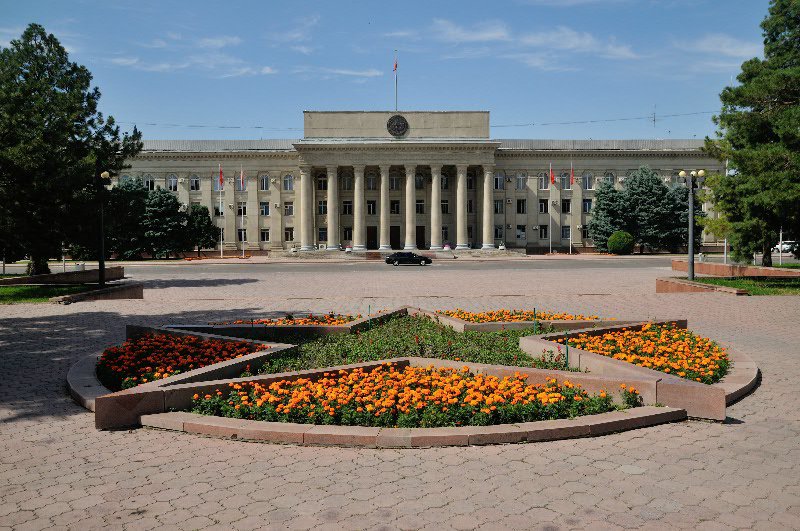 Parliament building - Bishkek, Kyrgyzstan