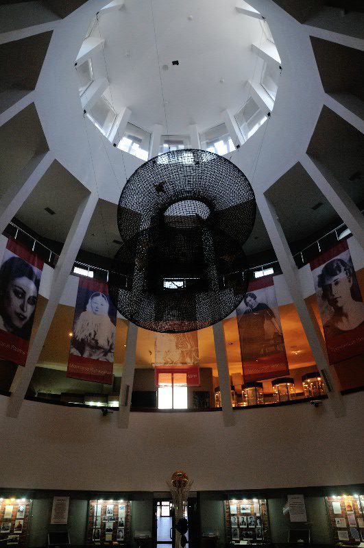 Interior of museum at Alzhir - Malinovka, Kazakhstan