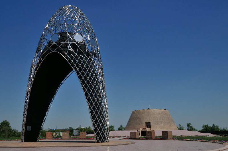 Arch of Sorrow at Alzhir - Malinovka, Kazakhstan