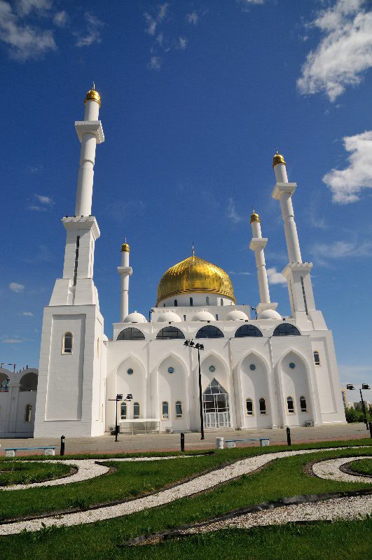 Exterior of Nur-Astana Mosque - Kazakhstan