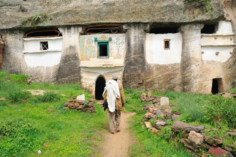 Exterior of Medhane Alem Kesho - Tigray Region, Ethiopia