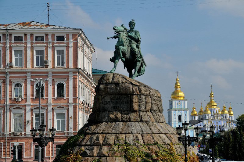 View from St Sophia Square - Kiev, Ukraine