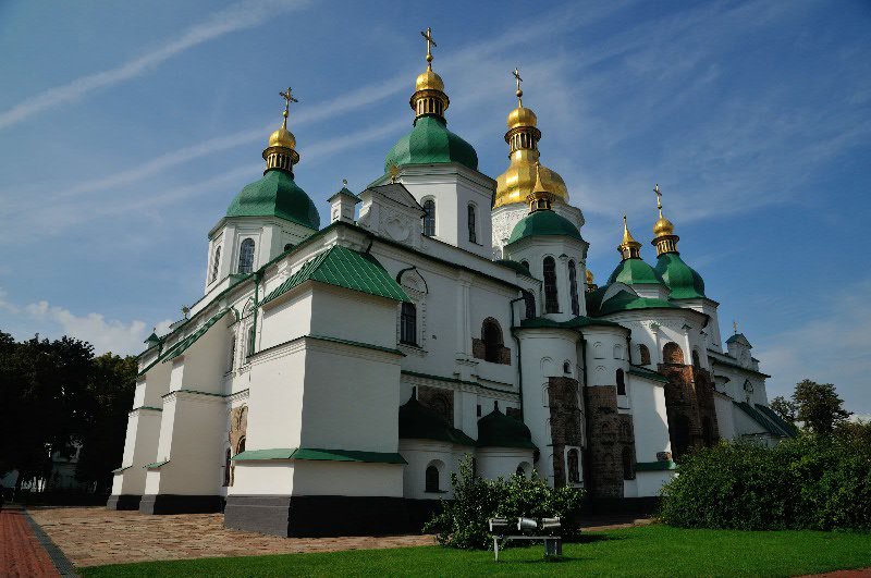 The magnificent St Sophia Cathedreal - Kiev, Ukraine