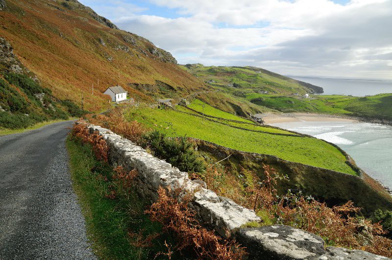 The magnificent Coast Road - Muckross, County Donegal, Ireland