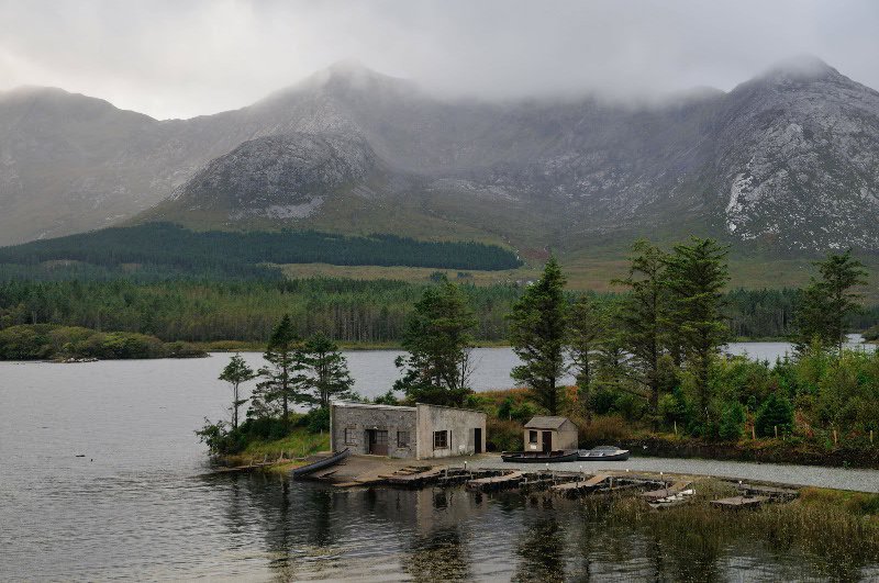 Lovely Lough Inagh in Connemara - County Galway, Ireland.