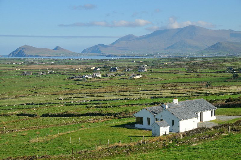 Farmhouse with a view - near Waymont, Dingle Peninsula, County Kerry, Ireland