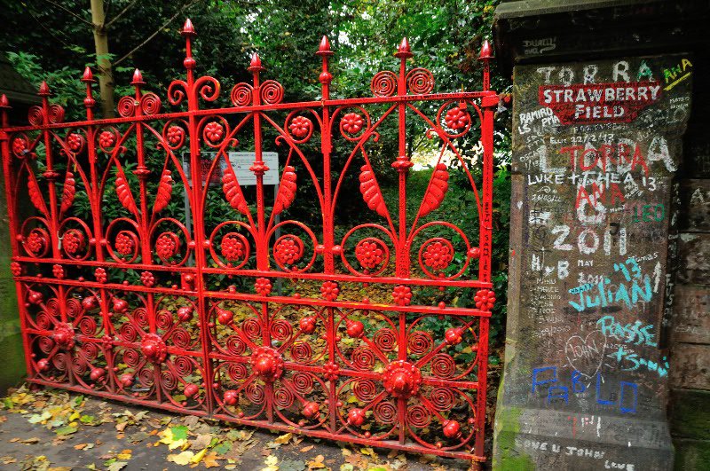 Strawberry Fields was formerly an oprhanage - Liverpool, UK