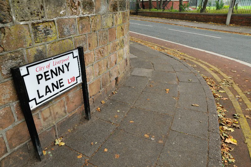 Penny Lane - Liverpool. UK