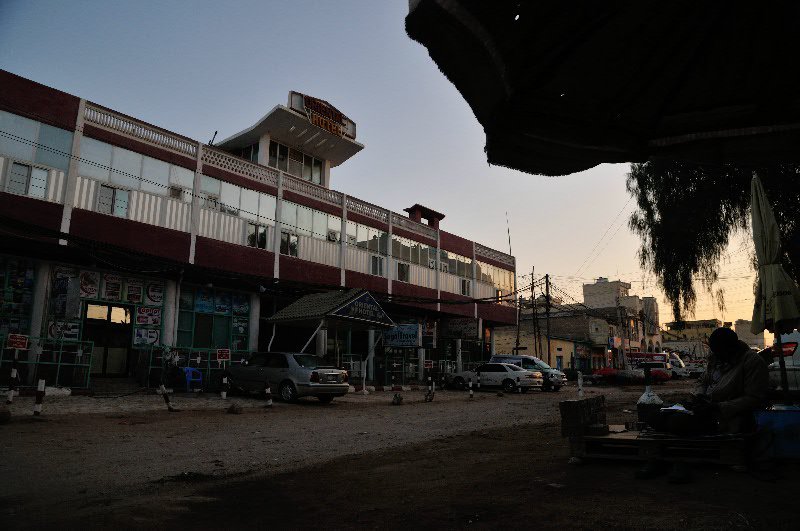 Oriental Hotel at dawn - Hargeisa, Somaliland