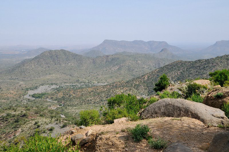 The view of the Golis Range near Sheikh - Somaliland