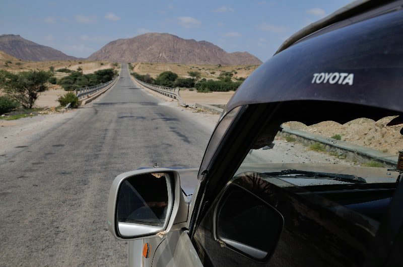 Driving along the road between Shiekh and Berbera - Somaliland